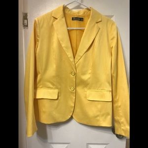 Sz 10 Yellow Blazer
